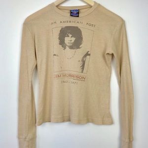 Junk Food | Jim Morrison Long Sleeve Thermal